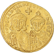 Constantine V, Leo IV and Leo III, Solidus, 751-775, Constantinople, Gold