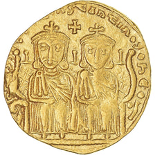 Monnaie, Constantine VI, with Leo III, Constantine V, and Leo IV, Solidus