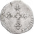 Munten, Frankrijk, Henri III, 1/4 Ecu, Rennes, FR+, Zilver, Gadoury:494