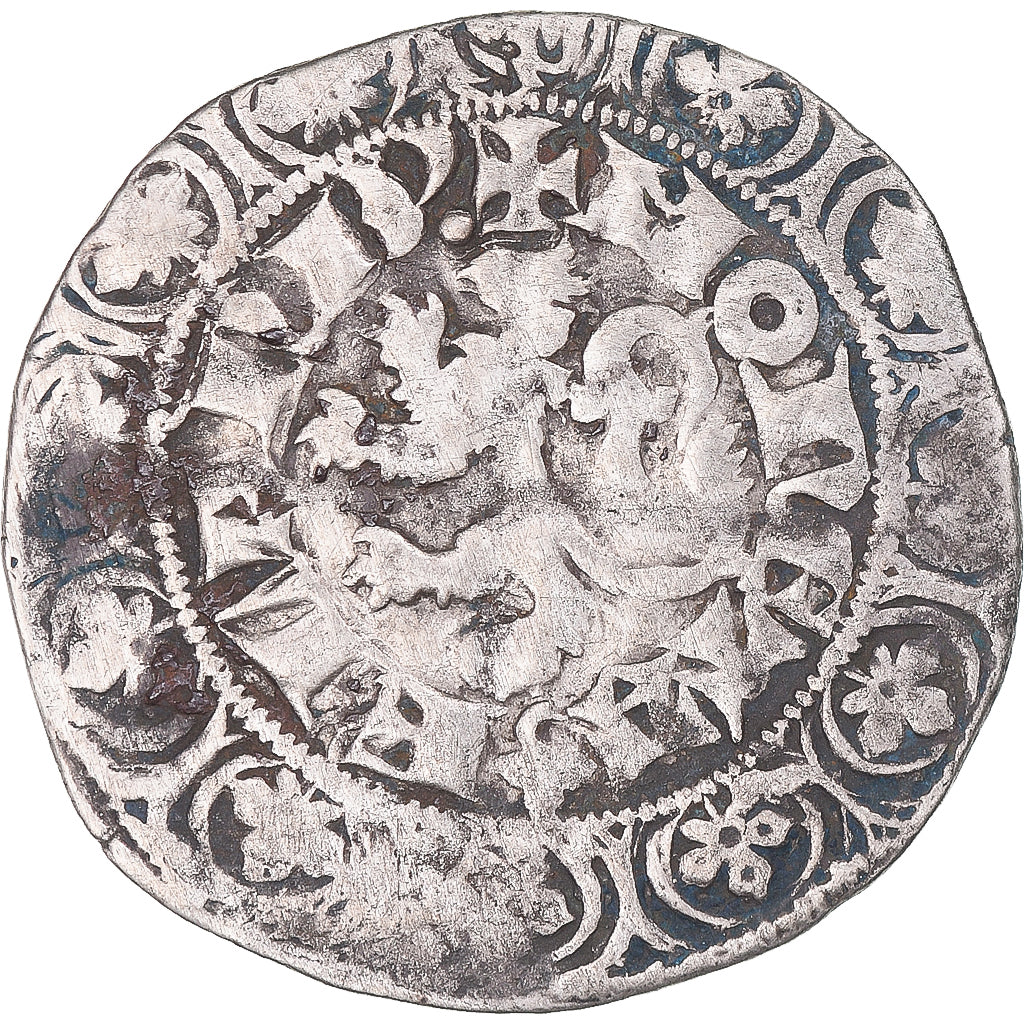 Moneta, Francja, Flanders, Louis II de Mâle, Gros, 1346-1384, VF(30-35)