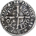 Moneda, Francia, Flanders, Louis II de Mâle, Gros, 1346-1384, BC+, Plata
