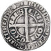 Moneda, Francia, Flanders, Louis II de Mâle, Gros, 1346-1384, BC+, Plata