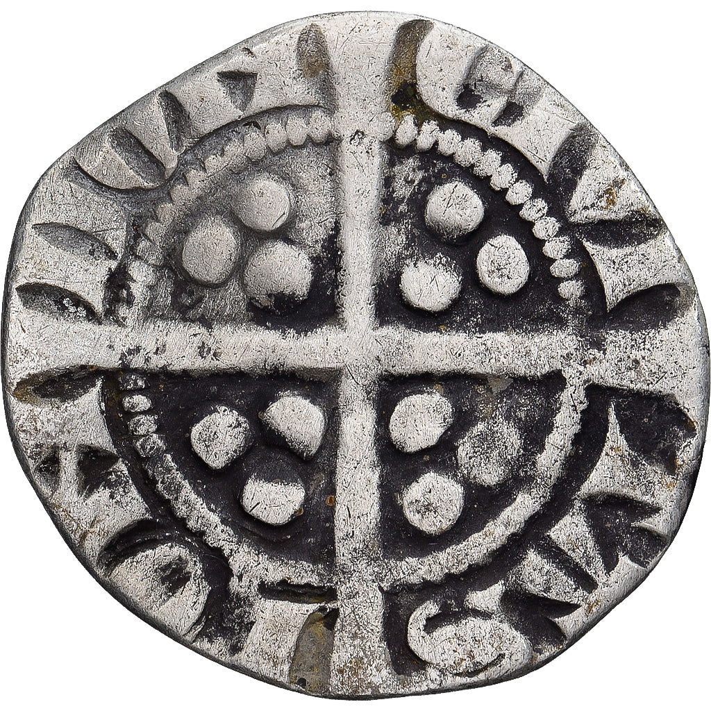 Moneta, Gran Bretagna, Edward I, II, III, Penny, London, MB+, Argento