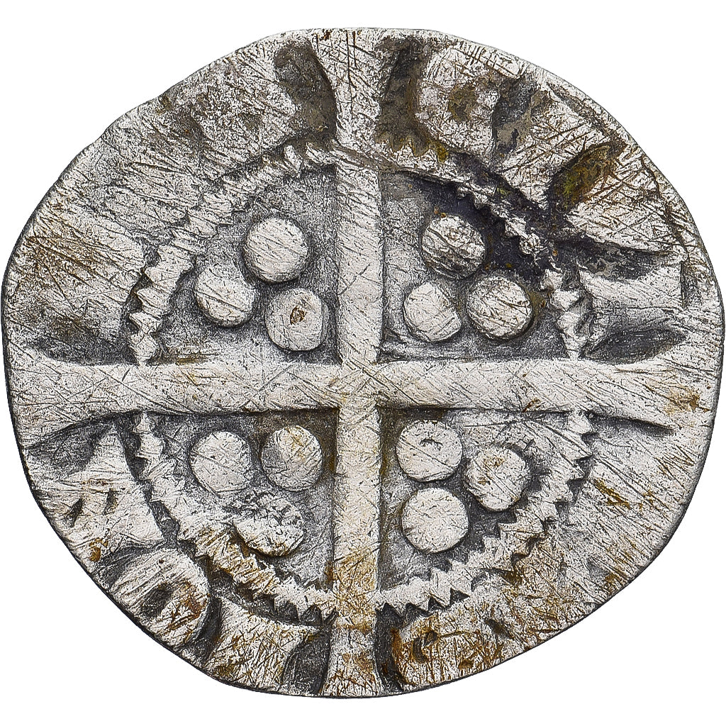 Munten, Groot Bretagne, Edward I, II, III, Penny, London, FR+, Zilver