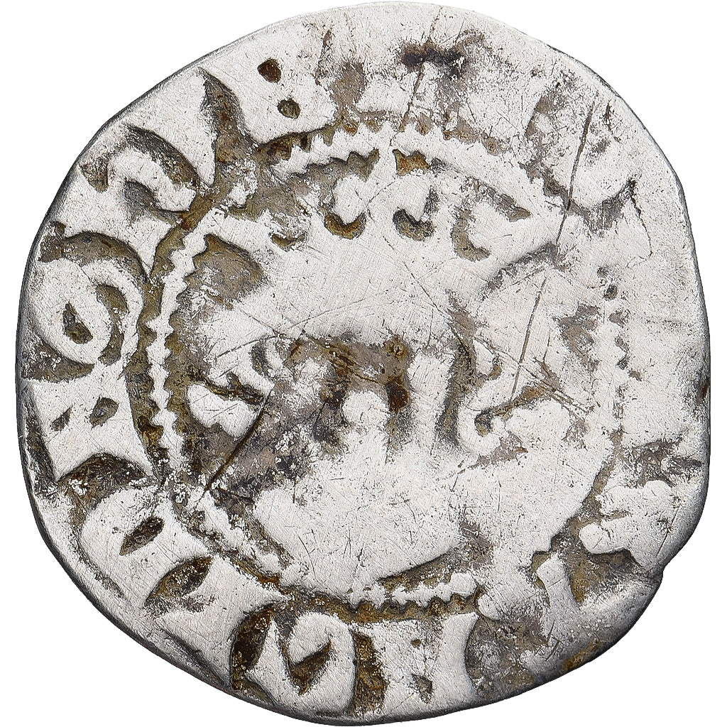 Munten, Groot Bretagne, Edward I, II, III, Penny, London, FR+, Zilver