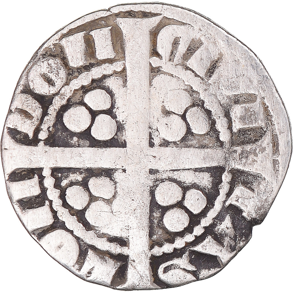 Munten, Groot Bretagne, Edward I, II, III, Penny, London, FR+, Zilver