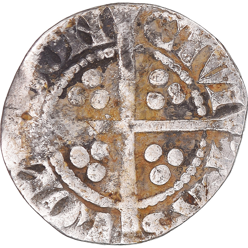 Moneda, Gran Bretaña, Edward I, II, III, Penny, London, BC+, Plata