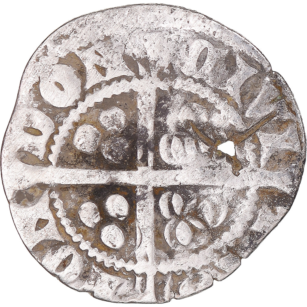 Munten, Groot Bretagne, Edward I, II, III, Penny, London, FR+, Zilver