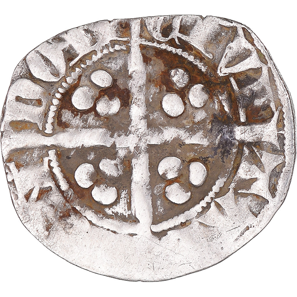 Munten, Groot Bretagne, Edward I, II, III, Penny, London, FR+, Zilver