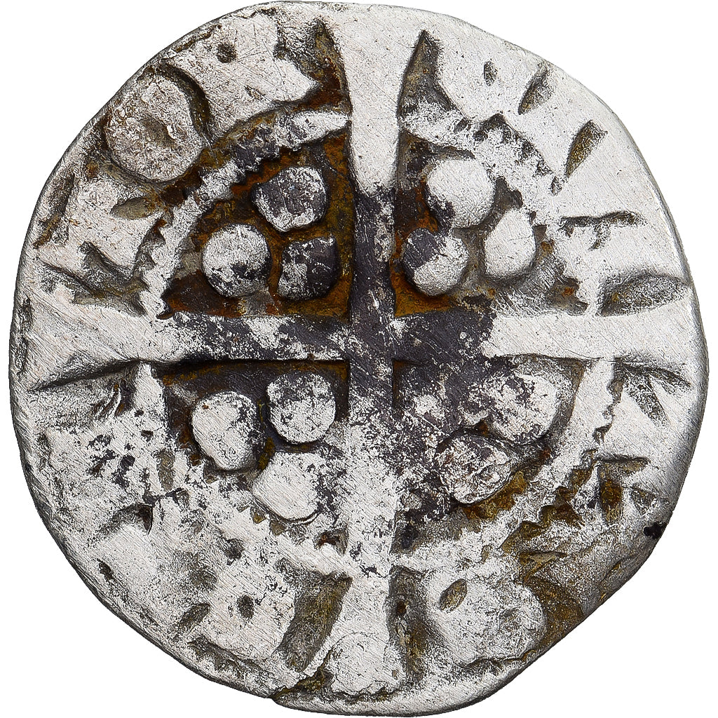 Coin, Great Britain, Edward I, II, III, Penny, Canterbury, VF(30-35), Silver