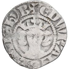 Coin, Great Britain, Edward I, II, III, Penny, Canterbury, VF(30-35), Silver