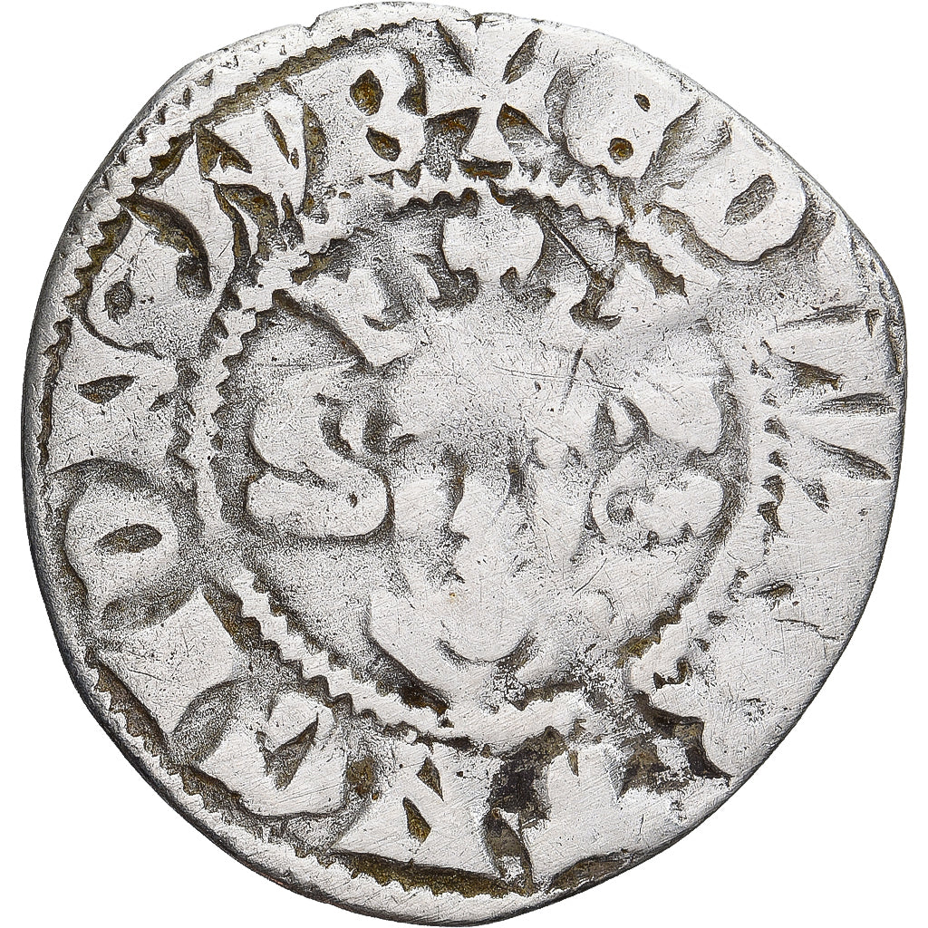 Coin, Great Britain, Edward I, II, III, Penny, Canterbury, VF(30-35), Silver