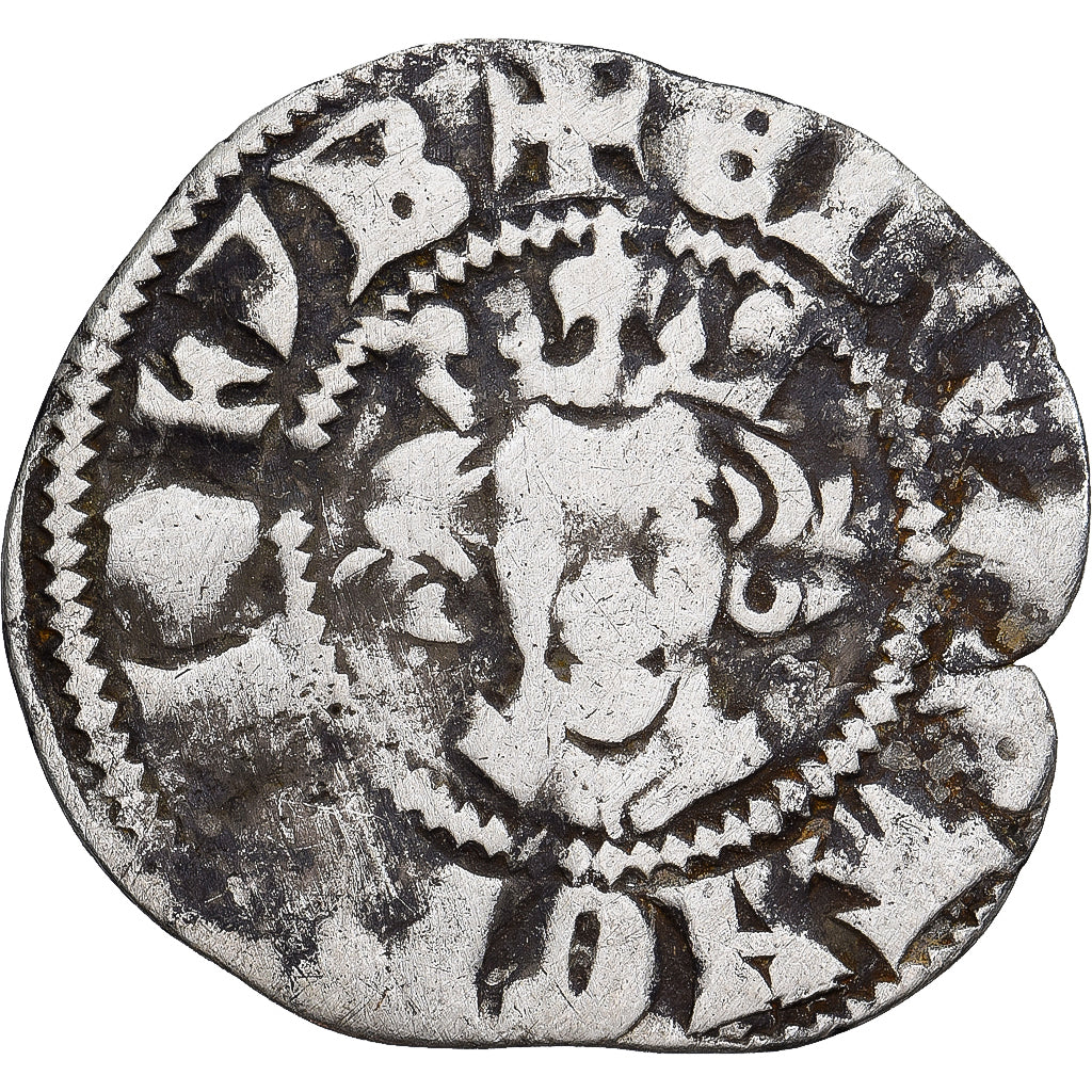 Coin, Great Britain, Edward I, II, III, Penny, Canterbury, VF(30-35), Silver