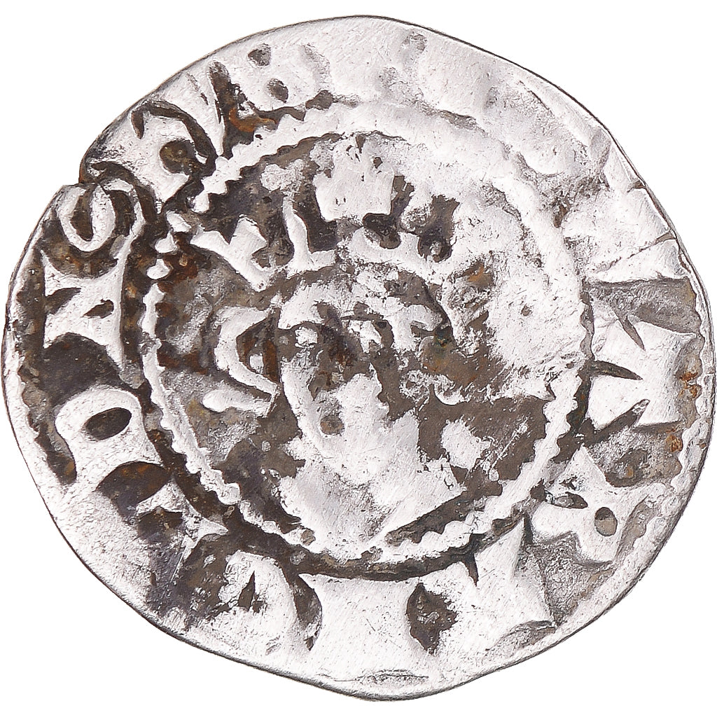 Monnaie, Grande-Bretagne, Edward I, II, III, Penny, Canterbury, TB+, Argent