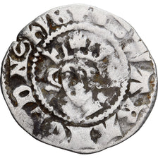 Coin, Great Britain, Edward I, II, III, Penny, Canterbury, VF(30-35), Silver