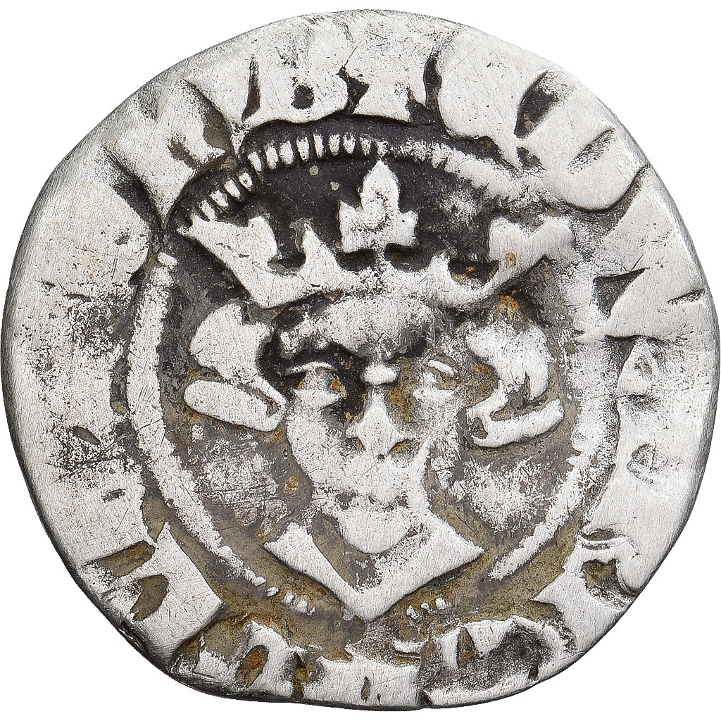 Coin, Great Britain, Edward I, II, III, Penny, Canterbury, VF(30-35), Silver
