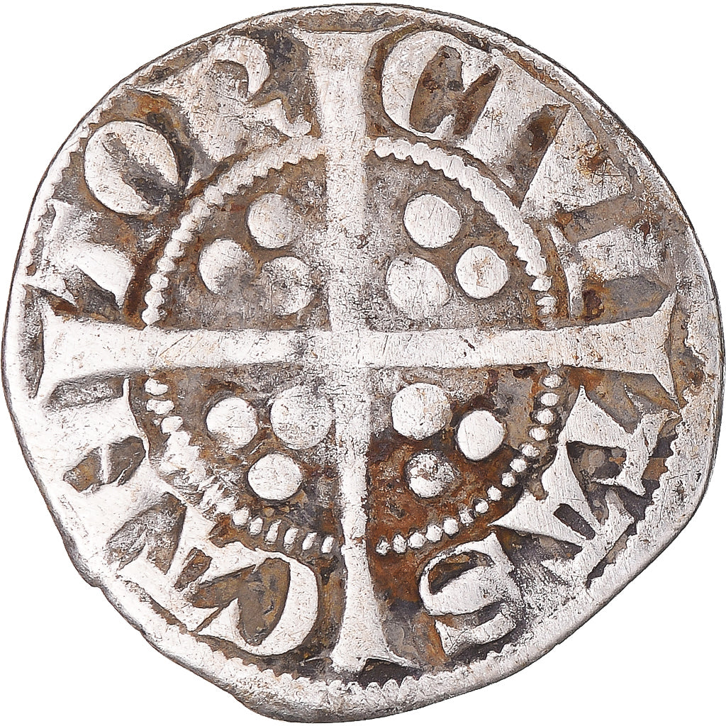Moeda, Grã-Bretanha, Edward I, II, III, Penny, Canterbury, VF(30-35), Prata
