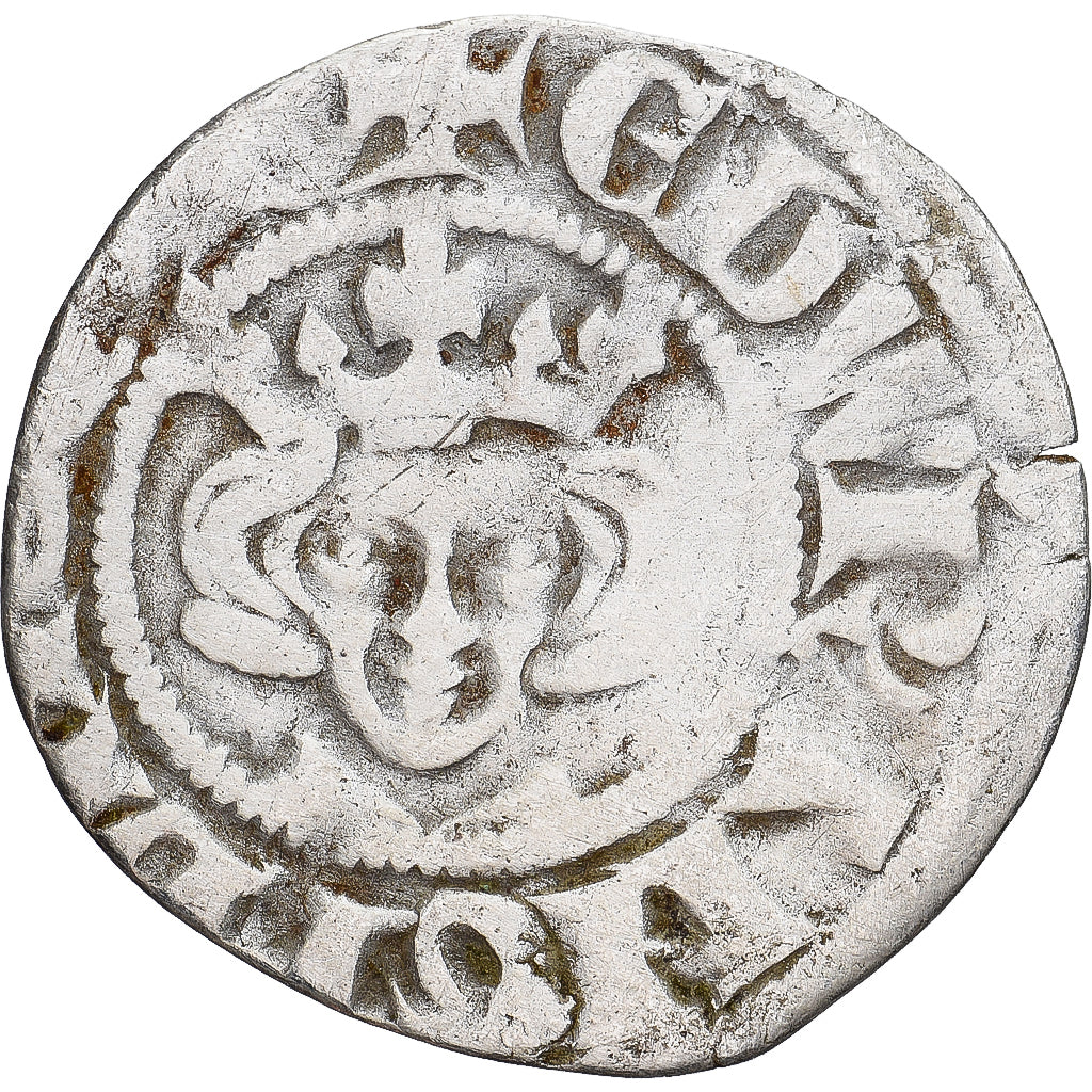 Monnaie, Grande-Bretagne, Edward I, II, III, Penny, Canterbury, TB+, Argent
