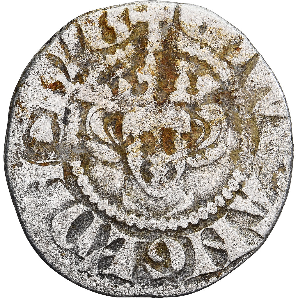 Monnaie, Grande-Bretagne, Edward I, II, III, Penny, Canterbury, TB+, Argent