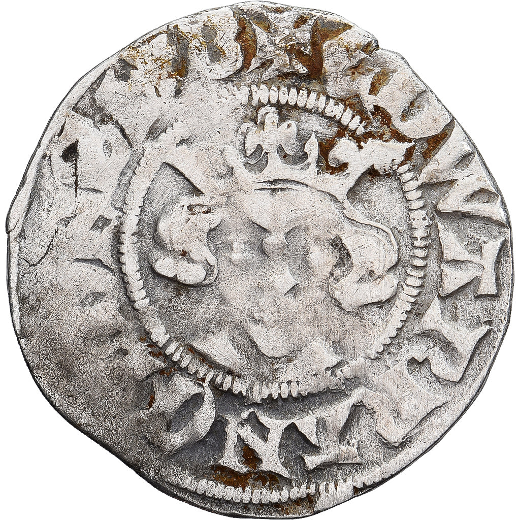 Coin, Great Britain, Edward I, II, III, Penny, Canterbury, VF(30-35), Silver