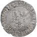 Münze, Frankreich, Charles VI, Blanc Guénar, 1389-1422, Angers, 2nd Emission