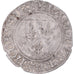 Moneda, Francia, Charles VI, Blanc Guénar, 1389-1422, Angers, 2nd Emission