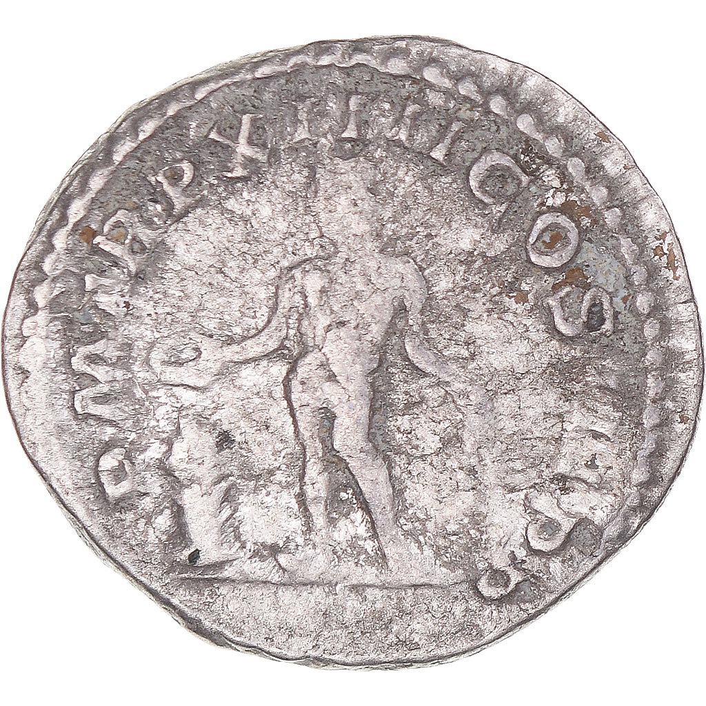 Moneta, Septimius Severus, Denarius, 206, Rome, EF(40-45), Srebro, RIC:201