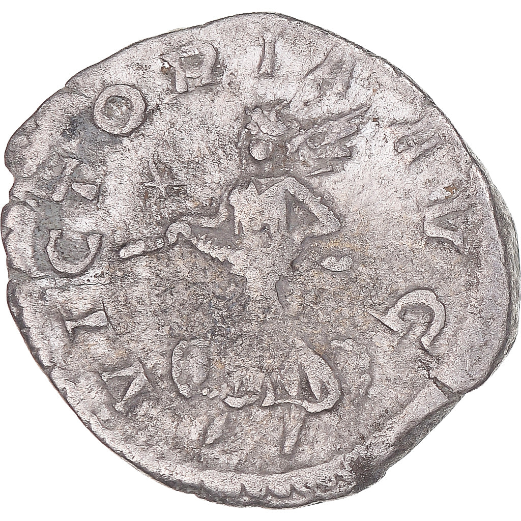 Moneta, Elagabalus, Denarius, 220, Rome, VF(30-35), Srebro, RIC:161