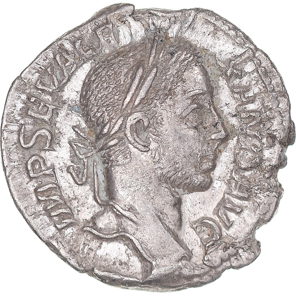 Moneta, Severus Alexander, Denarius, 229, Rome, AU(50-53), Srebro, RIC:91