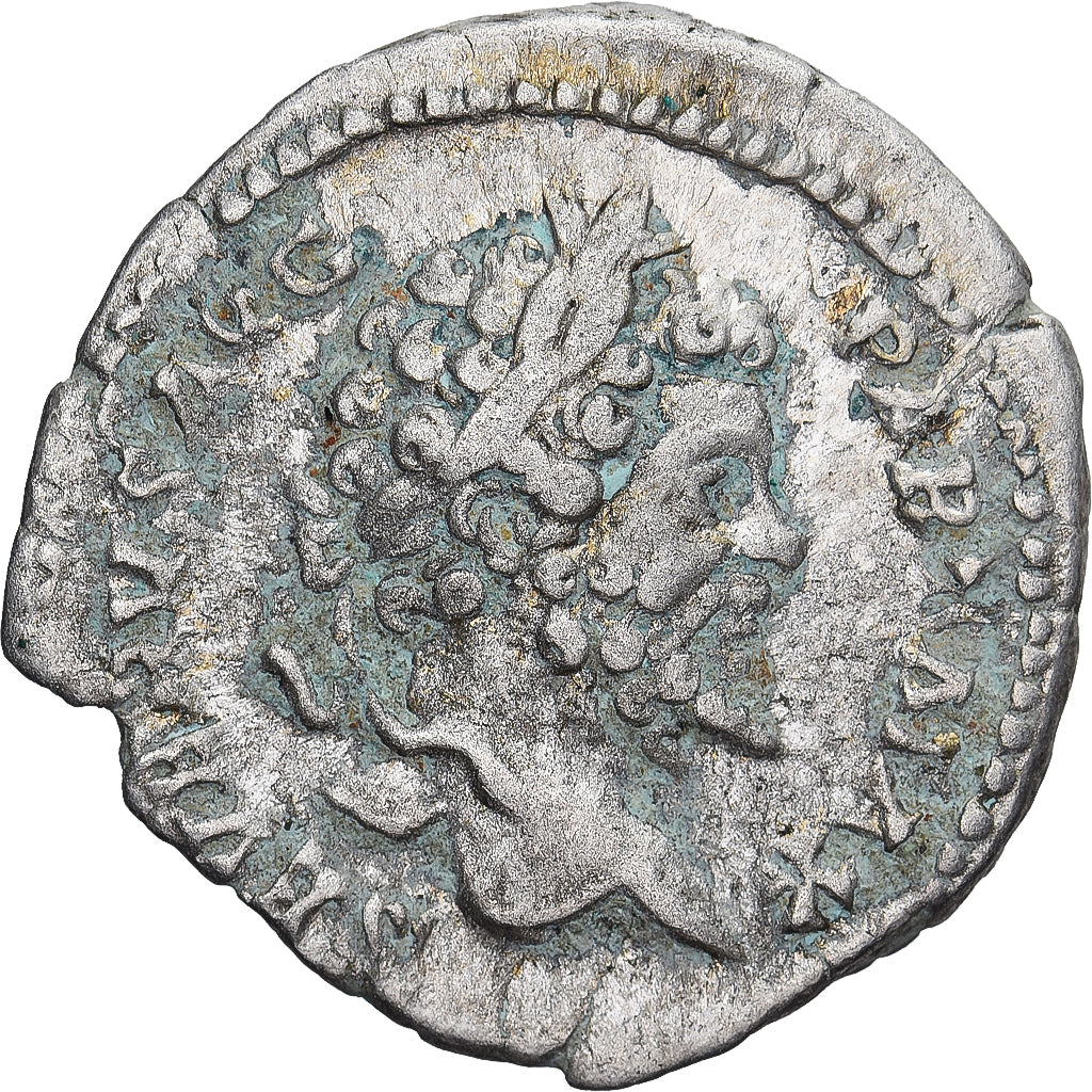Moneda, Septimius Severus, Denarius, 201, Rome, BC+, Plata, RIC:167a