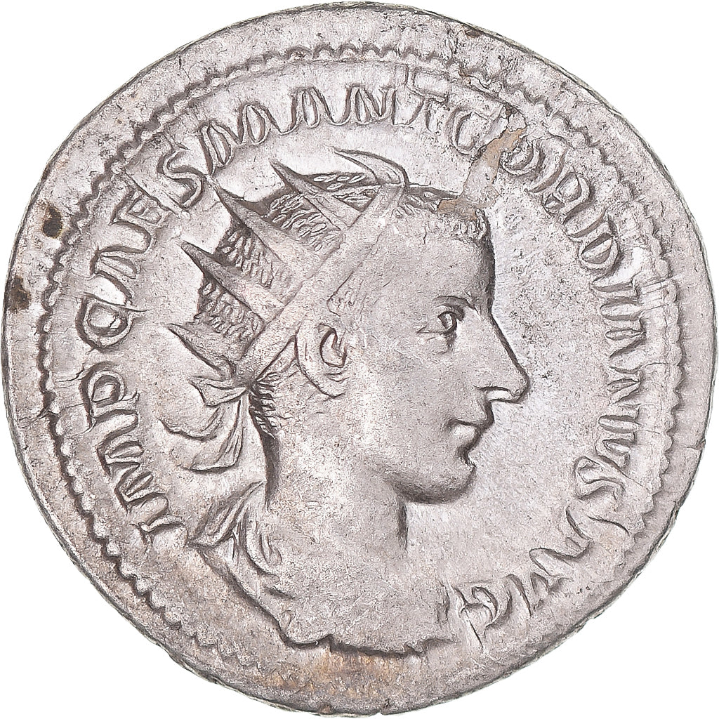 Coin, Gordian III, Antoninianus, 240, Rome, AU(55-58), Billon, RIC:36