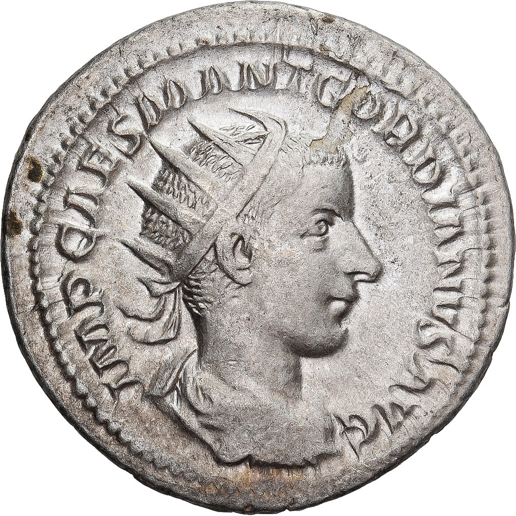 Coin, Gordian III, Antoninianus, 240, Rome, AU(55-58), Billon, RIC:36