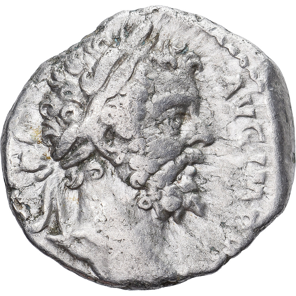 Moneda, Septimius Severus, Denarius, 197-198, Rome, MBC, Plata, RIC:93