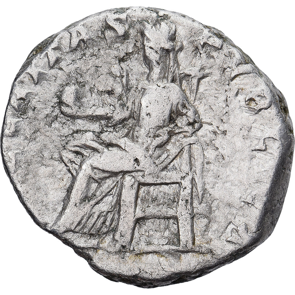 Moneda, Septimius Severus, Denarius, 197-198, Rome, MBC, Plata, RIC:93