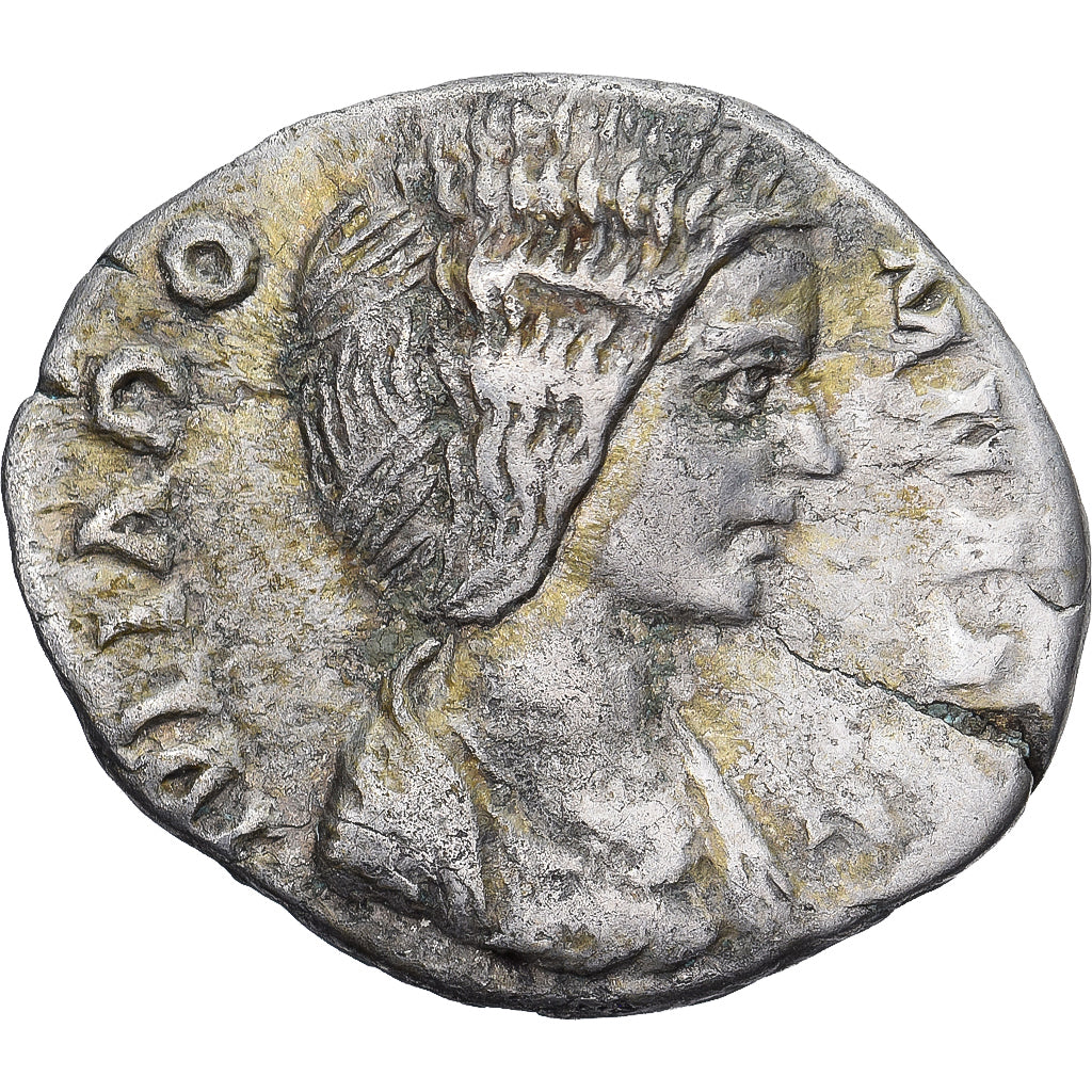 Moneda, Julia Domna, Denarius, 193-196, Rome, MBC, Plata, RIC:538