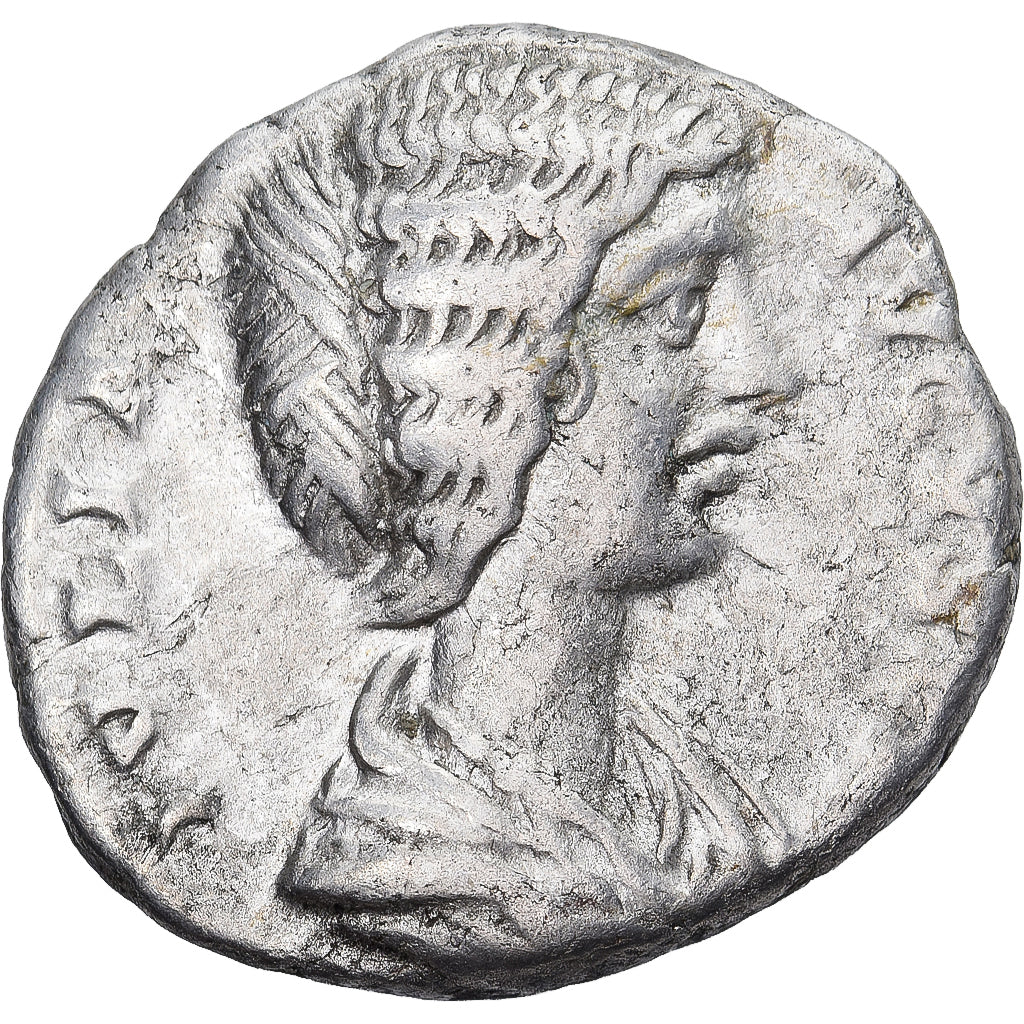 Moneda, Julia Domna, Denarius, 196-211, Rome, MBC, Plata, RIC:639