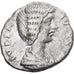 Moneda, Julia Domna, Denarius, 196-211, Rome, MBC, Plata, RIC:639