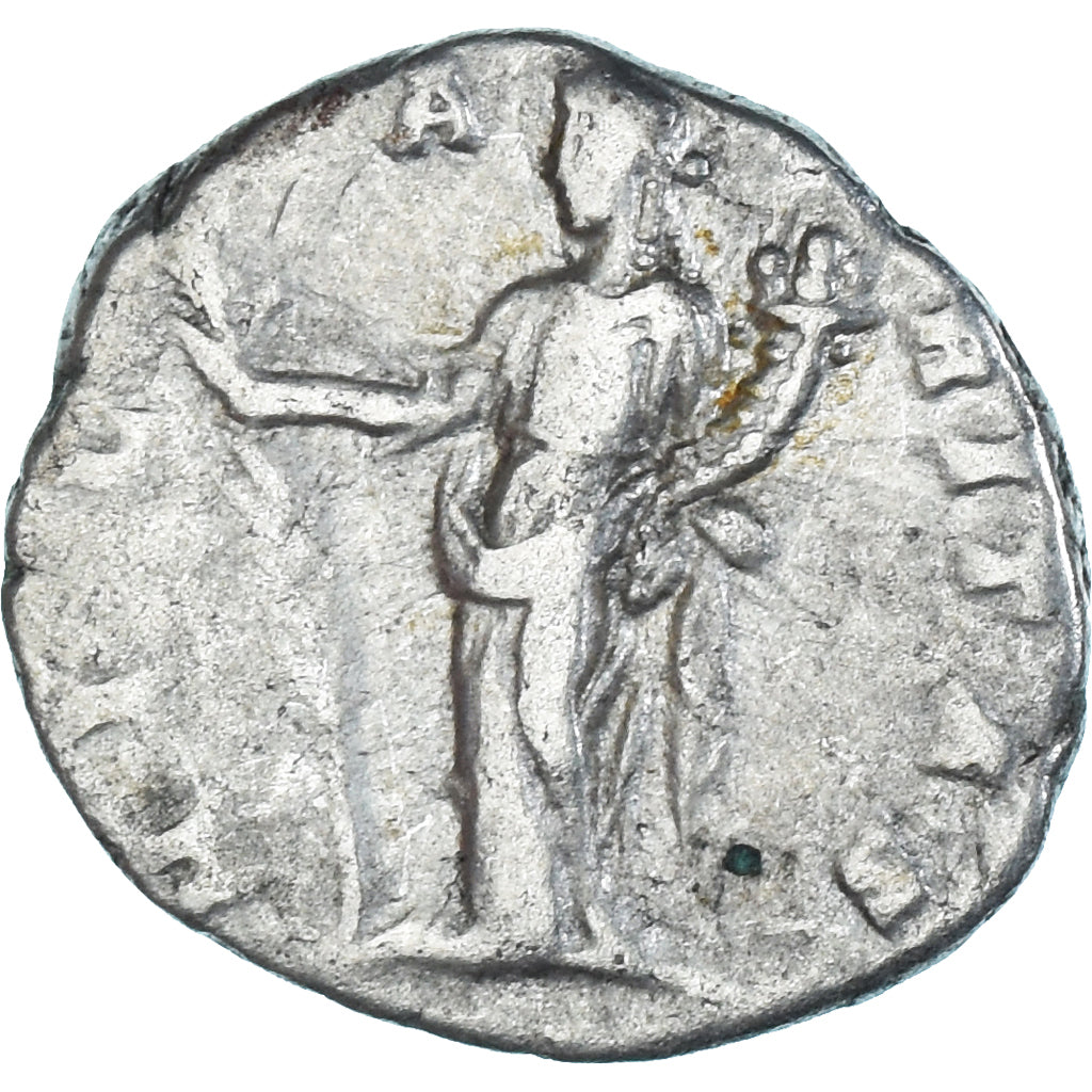 Moneda, Julia Domna, Denarius, 196-211, Rome, MBC, Plata, RIC:639