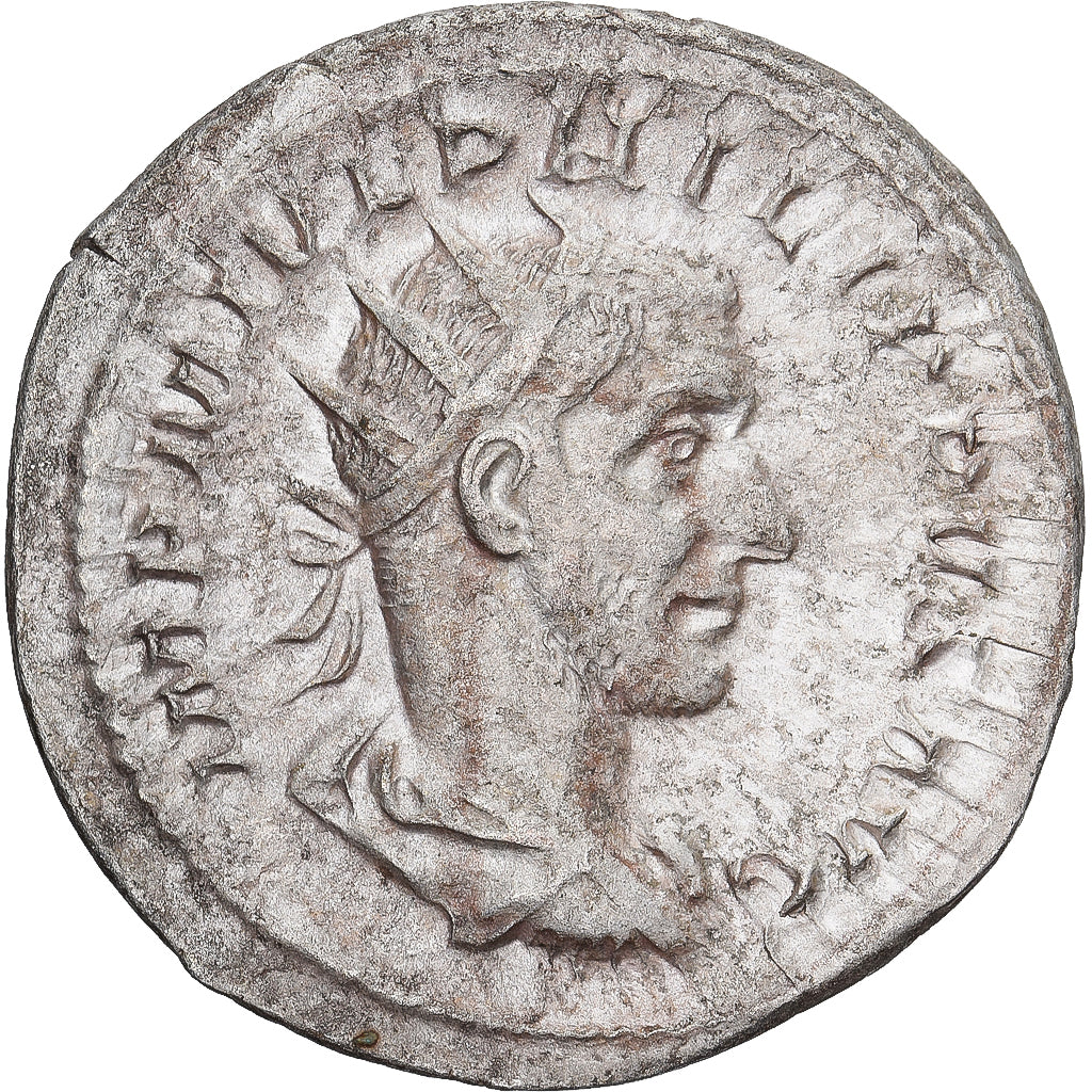 Coin, Philip I, Antoninianus, 244-249, Rome, AU(55-58), Billon, RIC:36b