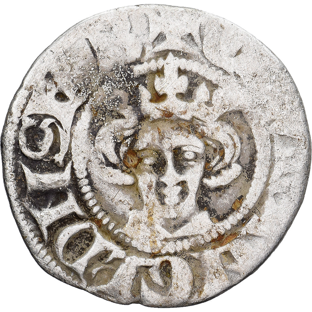 Coin, Great Britain, Edward I, II, III, Penny, Canterbury, EF(40-45), Silver