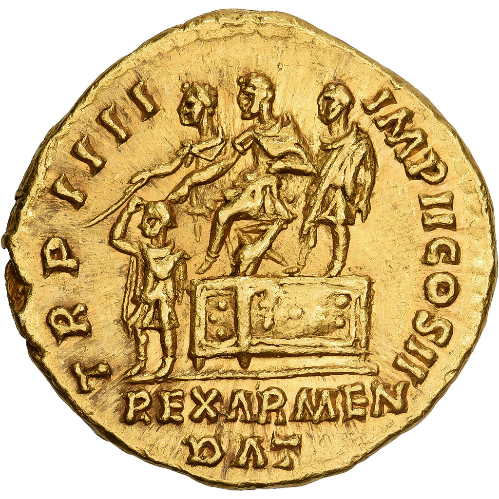 Lucius Verus, Aureus, 163-164, Rome, Oro, MBC+, RIC:511