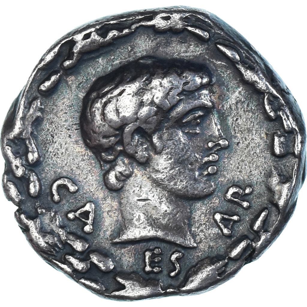 Auguste, Denarius, ca. 17 BC, Uncertain Mint, Argento, NGC, Ch VF 5/5-4/5