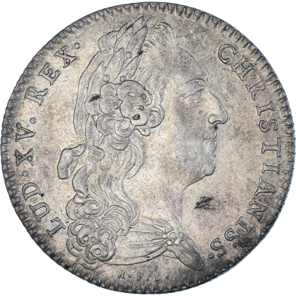 France, Token, Louis XV, Extraordinaire des Guerres, 1768, EF(40-45), Silver