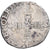 Moneda, Francia, Henri III, 1/8 Ecu, 1581, Bayonne, rogné, BC+, Plata