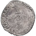 Moneta, Francja, Henri IV, 1/4 Ecu, 1603, Bordeaux, VF(30-35), Srebro