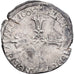 Moneta, Francja, Henri IV, 1/4 Ecu, 1605, Nantes, EF(40-45), Srebro, Gadoury:597