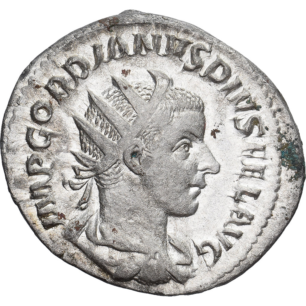 Coin, Gordian III, Antoninianus, 240-243, Rome, AU(50-53), Billon, RIC:83