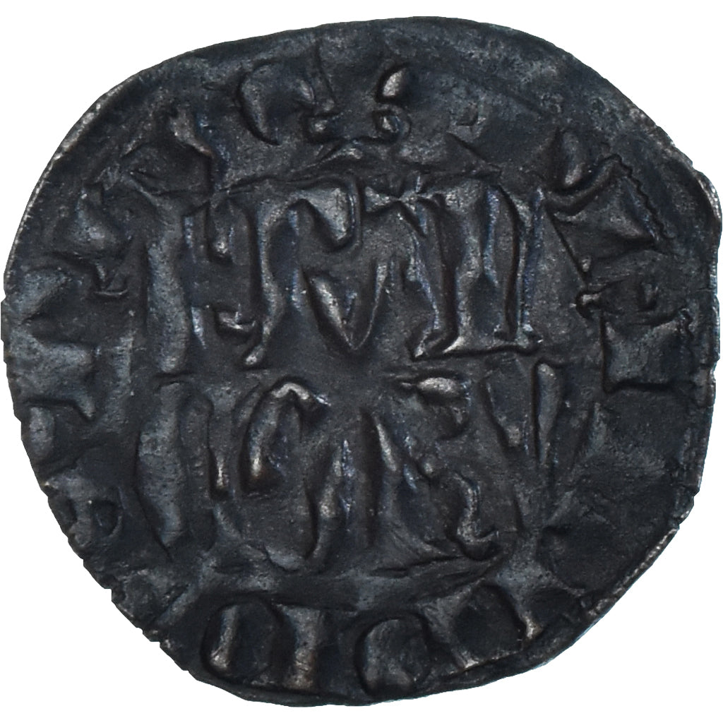 Münze, Frankreich, Philippe VI, Double Parisis, 1328-1350, SS, Billon