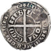 Moneda, Francia, Flanders, Louis II de Mâle, Gros, 1346-1384, BC+, Plata