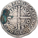 Moneda, Francia, Flanders, Louis II de Mâle, Gros, 1346-1384, BC+, Plata